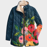 Amaya | Quilted Jacket with Print