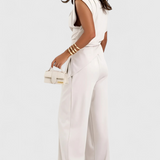 Sofia – Asymmetric Set with Draped Shoulders