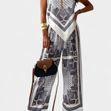 Leonie Paisley Set with Straps