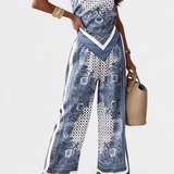 Leonie Paisley Set with Straps