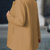 Sofia - Women's Winter Coat with Buttons