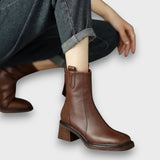 Fien – Classic Leather Ankle Boots