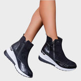 Núria | Orthopedic Boots with Side Zipper