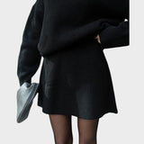 Lara | Skirt and Knit Sweater Set