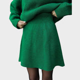 Lara | Skirt and Knit Sweater Set