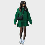 Lara | Skirt and Knit Sweater Set