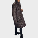 Ofira | Reversible Quilted Coat with Leopard Lining