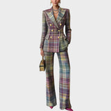 Haily | Colorful Print Suit Set