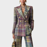 Haily | Colorful Print Suit Set