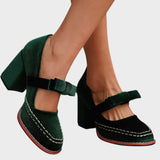 Alessia | Velvet Loafers