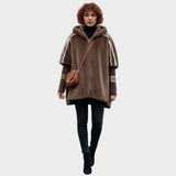 Beatrix | Elegant Leather Coat