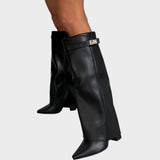 Luna | High-Cut Leather Boots