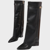 Luna | High-Cut Leather Boots