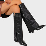 Luna | High-Cut Leather Boots