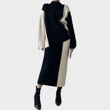 Pilar | Knit Skirt and Sweater Set