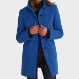 Dalila | Elegant Coat with Buttons