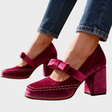 Alessia | Velvet Loafers
