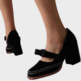 Alessia | Velvet Loafers