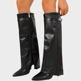 Luna | High-Cut Leather Boots
