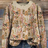Flora | Floral Print Knit Jumper
