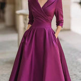 Noelia – Satin Midi Dress
