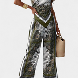 Leonie Paisley Set with Straps