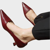 Ali | Leather Pointed Shoes