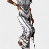 Leonie Paisley Set with Straps