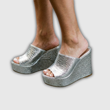 Selene LuxeShine Wedges