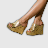 Selene LuxeShine Wedges