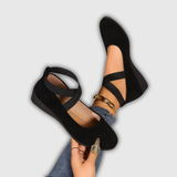 Calerinne | Closed Wedge Ballerina Shoes