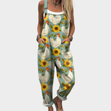 Elizabeth | Relaxed Dungaree Jumpsuit