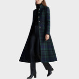 Valli | Timeless Elegant Check Coat