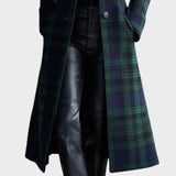 Valli | Timeless Elegant Check Coat