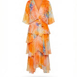 Soft Cape Dress