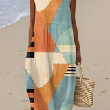 Iris - Versatile Multicolor Midi Dress