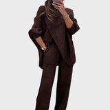 Monserat | Oversized Jersey and Pants Set