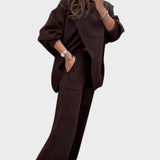 Monserat | Oversized Jersey and Pants Set