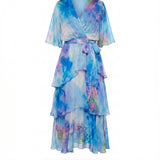 Soft Cape Dress