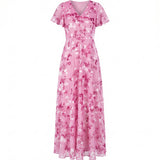Floating Wrap Dress