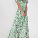 Floating Wrap Dress