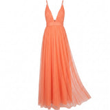 Coral Fade Dress