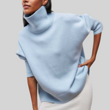 Winifred | Roll Neck Cable Knit Jumper