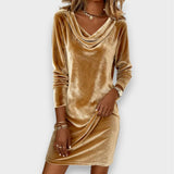 Scarlett | Loose velvet dress