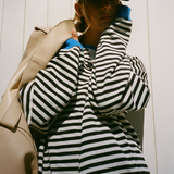 Hazel | Oversized Striped Knit Jumper