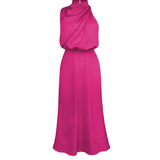 Satin Curtain Dress