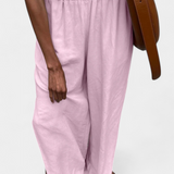 Portia Cotton and Linen Set with Side Openings