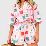 Paula Pink Print Set