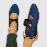 Calerinne | Closed Wedge Ballerina Shoes