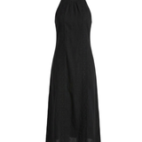 White Linen Dress